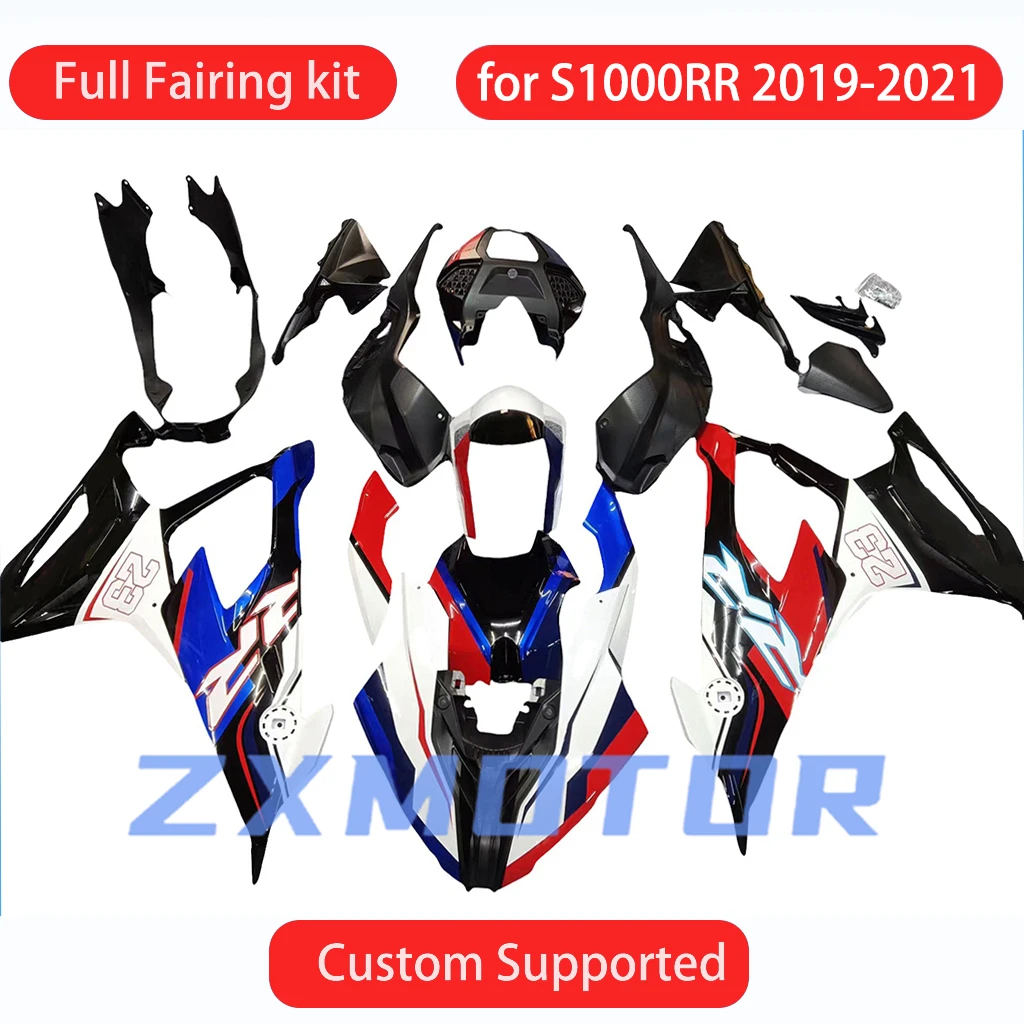 

For BMW S 1000RR 2019 2020 2021 Motorcycle Fairing Kit S1000RR 19 20 21 Injection Fairings Bodywork Set Fit