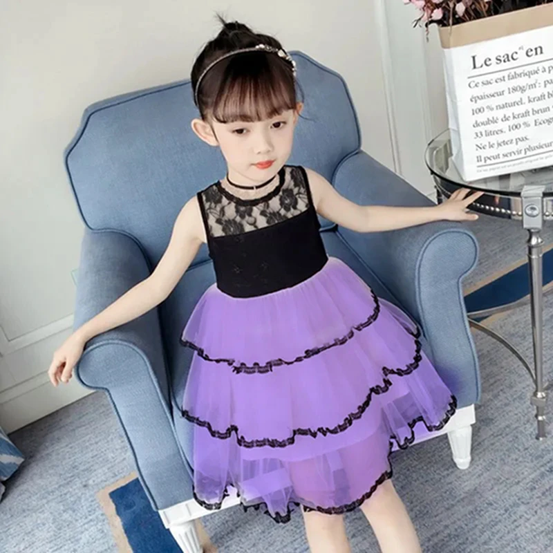 

Kids Girl Princess Ball Mesh Dress Summer Girls Dresses for Party and Wedding Dress Children Cosplay Prom Dresses 2-10Y