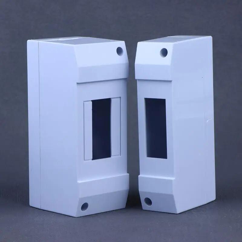 1-8P ABS Surface Mount Circuit Breaker Box Modular Switch Enclosure for RV Power Distribution Upgrade