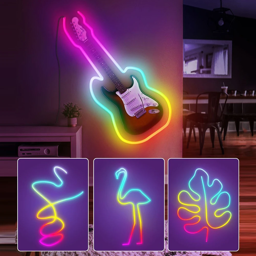 RGB LED Fairy Lights Strip Bright Colorful LED Strip Party Decoration