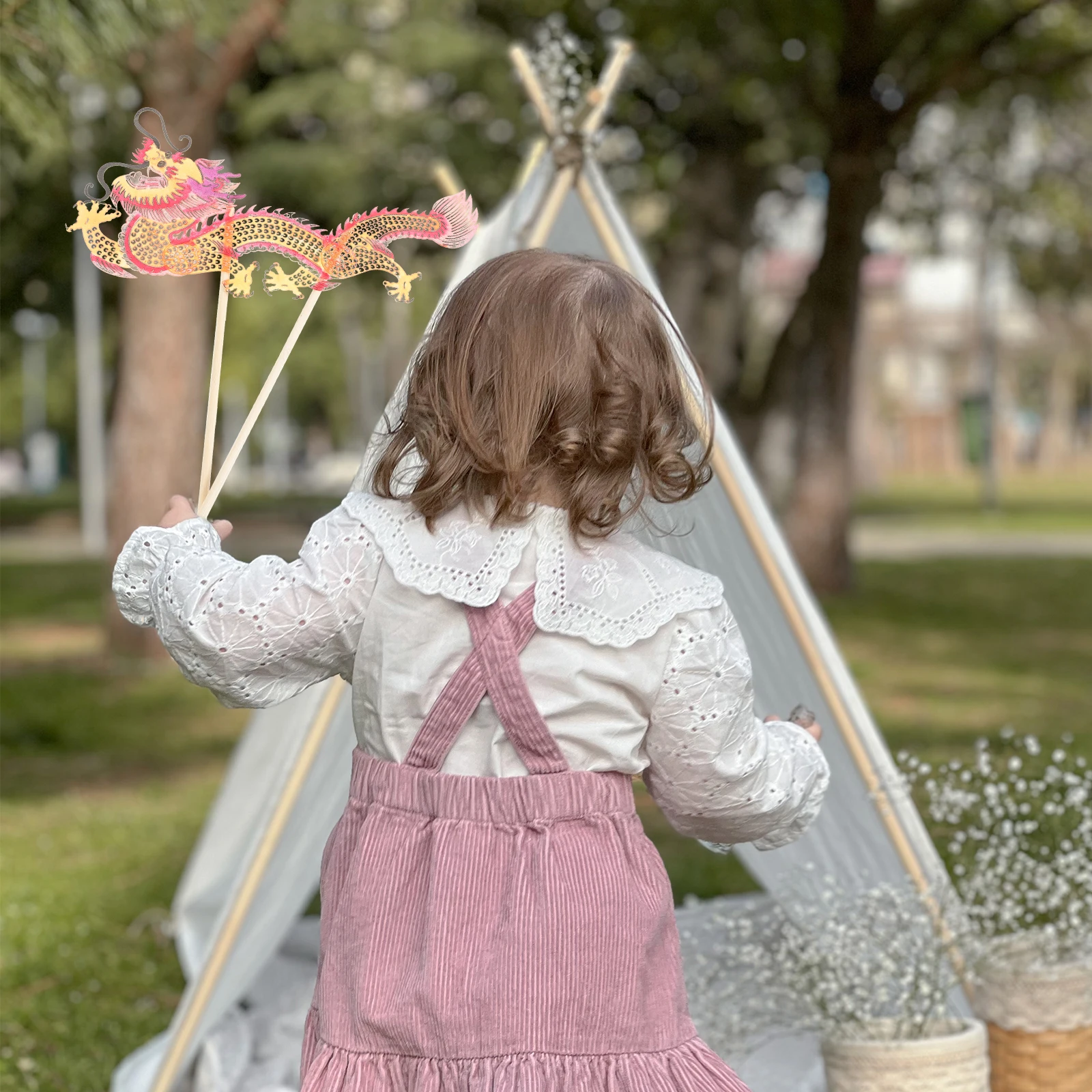 Accessoires de marionnettes d'ombre, jouets d'appariement, marionnettes à main pour enfants, manuel traditionnel chinois fait à la main