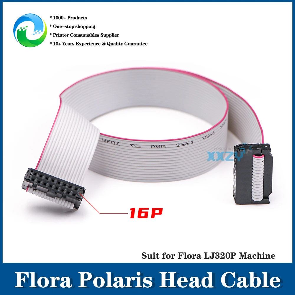 

Spare Parts! Flora Polaris Solvent Printer Data Cable LJ320P Machine Printhead Data Line 16P 40CM