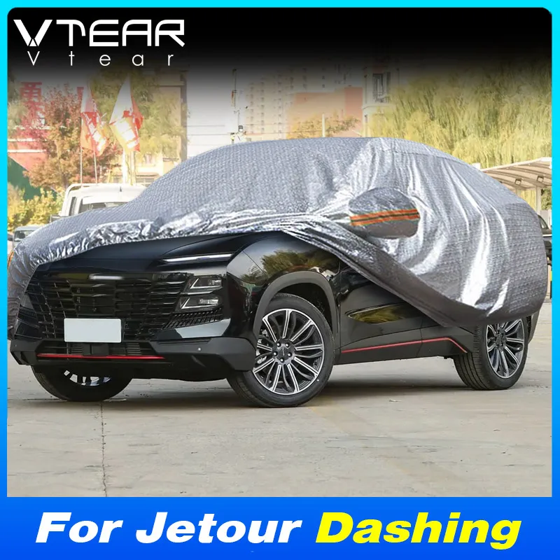 

Vtear Car Body Cover Decoration Exterior Water Shield Cloth Protect Accessories Waterproof Parts For Chery Jetour Dashing 2024