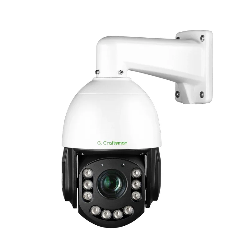 GA-PM1X20D-M8S(AG) 4K 8MP 20X Zoom IP POE PTZ Camera Outdoor Speed Dome Auto Tracking Full Color Night Vision Two-way Audio