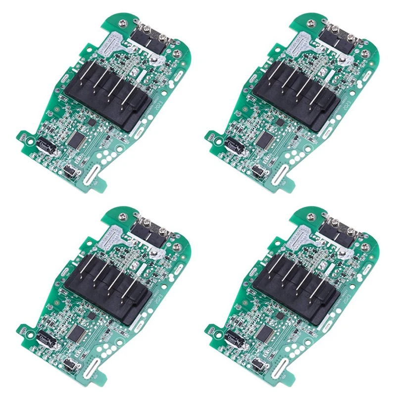 GTBL 4Pcs Li-Ion Battery Charging Protection Circuit Board PCB For 18V R840083 R840085 R840086 R840087 Power Tool Battery