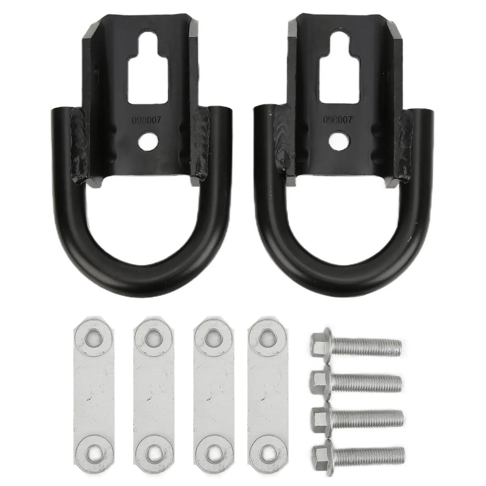 

Tow Shackle Tow Hooks Fl3z-17a954-c Black Replacement for Ford F150 2009-2020 car