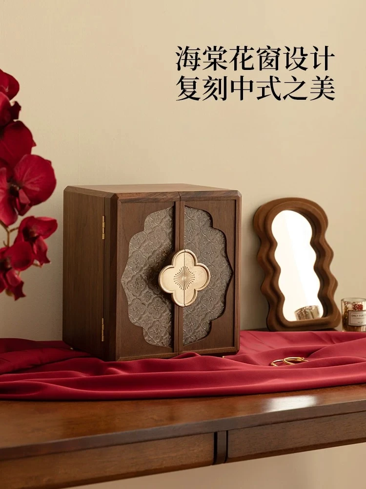 Wooden jewelry box, storage box, birthday engagement, wedding gift, bridal souvenir box