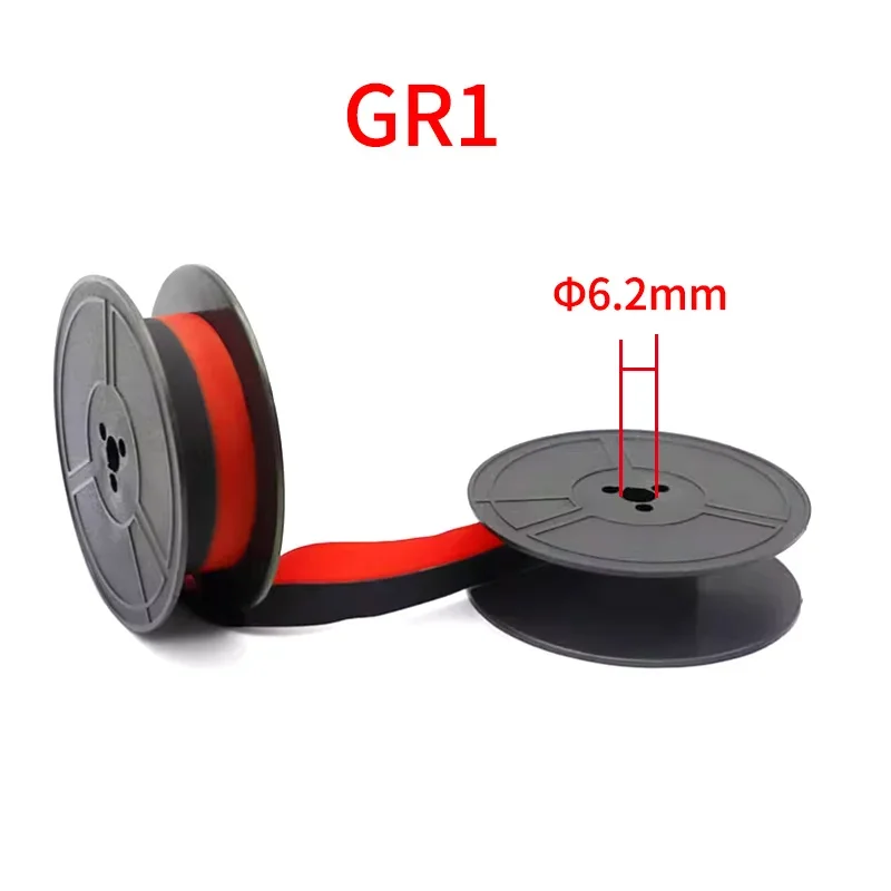 Compatible GR1 GR-1 Ribbon GR1 DIN2103 Typewriter Ribbon 1/2 Inch For Olympia Typing Ribbon Universal Black/Red