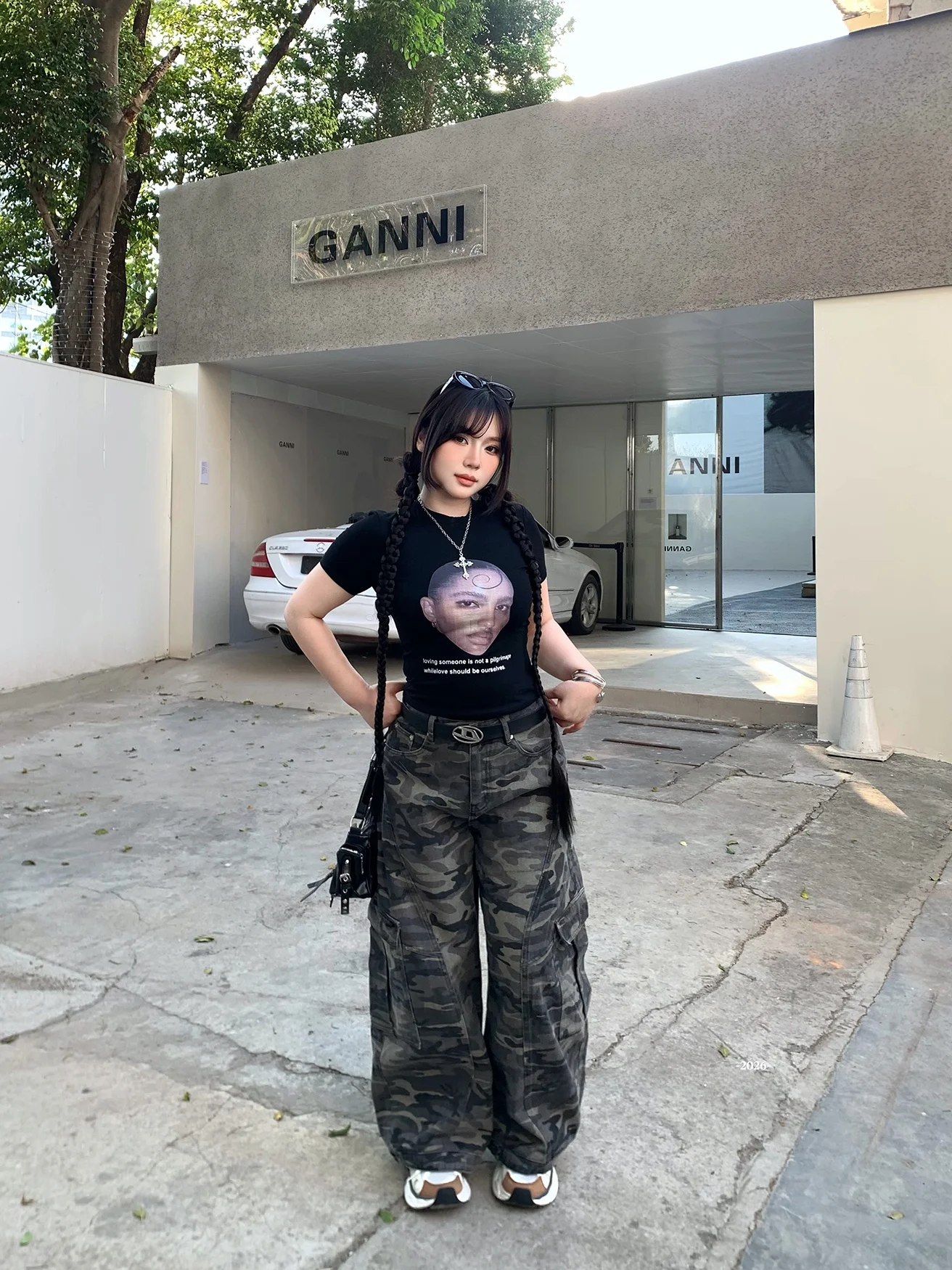 

Футболка с коротким рукавом Slim Fit CDSOUL Wild Girl, большие размеры, черная, с портретным принтом, модный короткий топ, повседневный стиль, круглый вырез