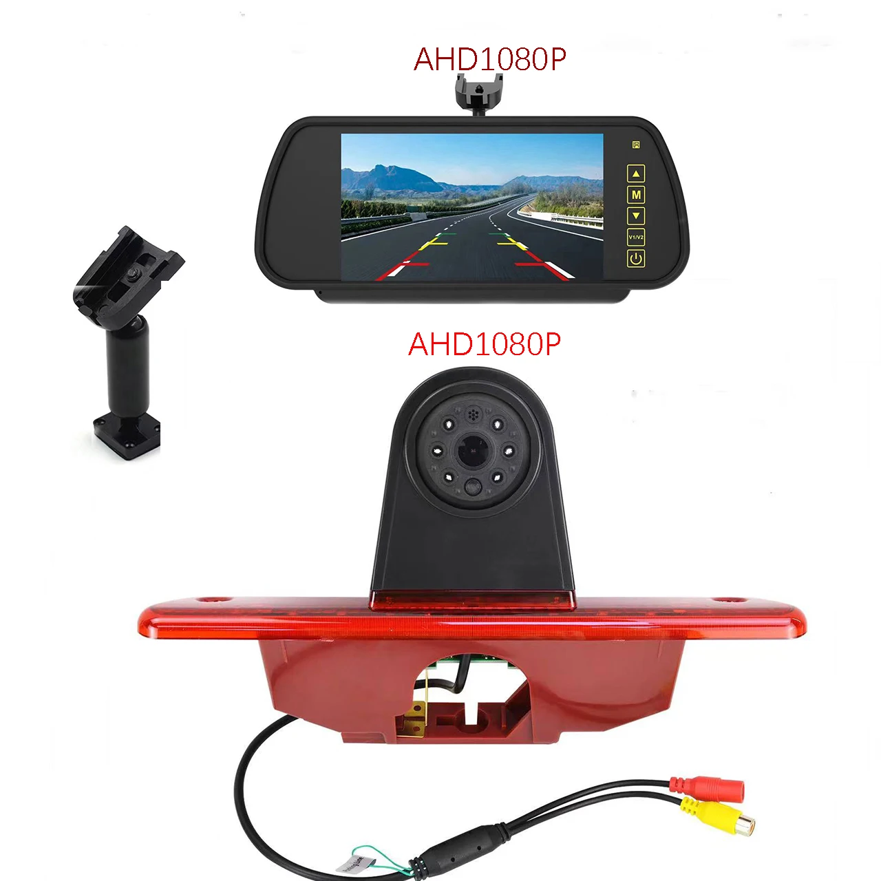 

3rd High Brake Light Camera with 7" monitor kit for Citroen Jumpy Peugeot Expert Toyota Proace parking Camera (2007-2016)