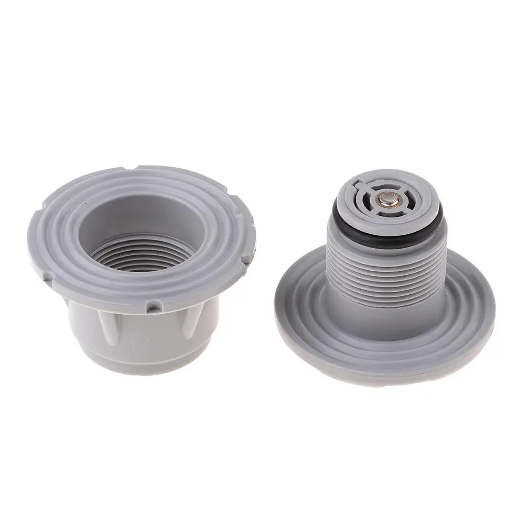 

Plastic Spiral Air Valve Caps Leakproof Replacement for Inflatable Canoe Kayak Boat Pool Durable PVC