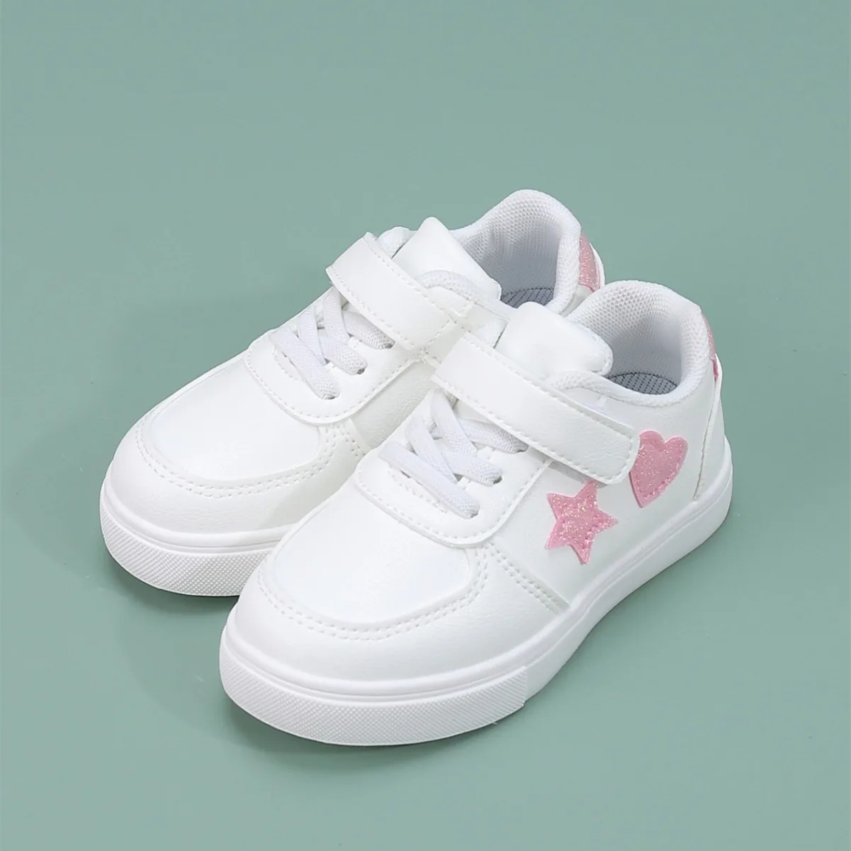 2024 Spring Fashion New Star Love Cute Girls Casual Sneakers