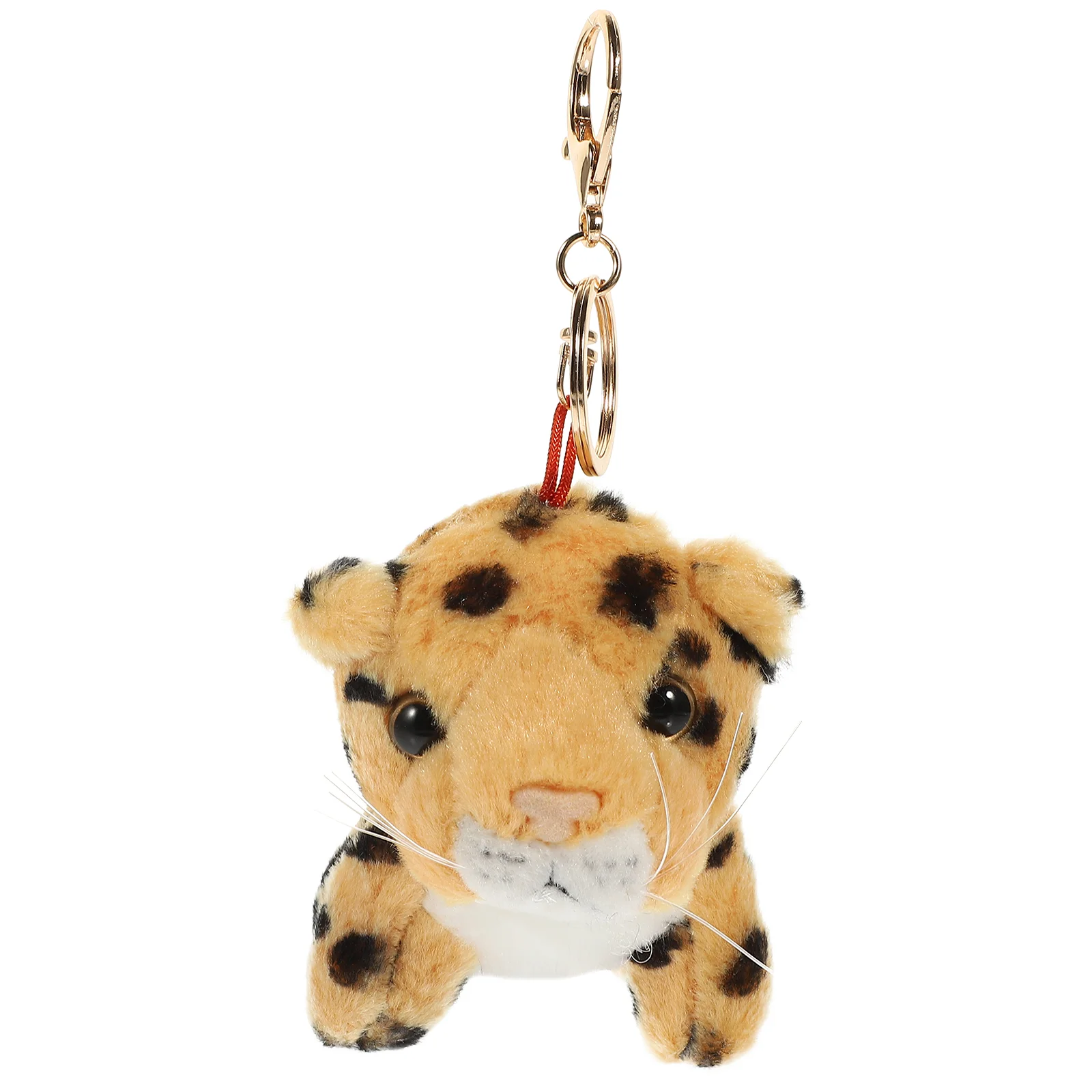 Portachiavi in peluche leopardato Coniglietto Animali di peluche Borse Bambino Bulk Giocattoli per bambini