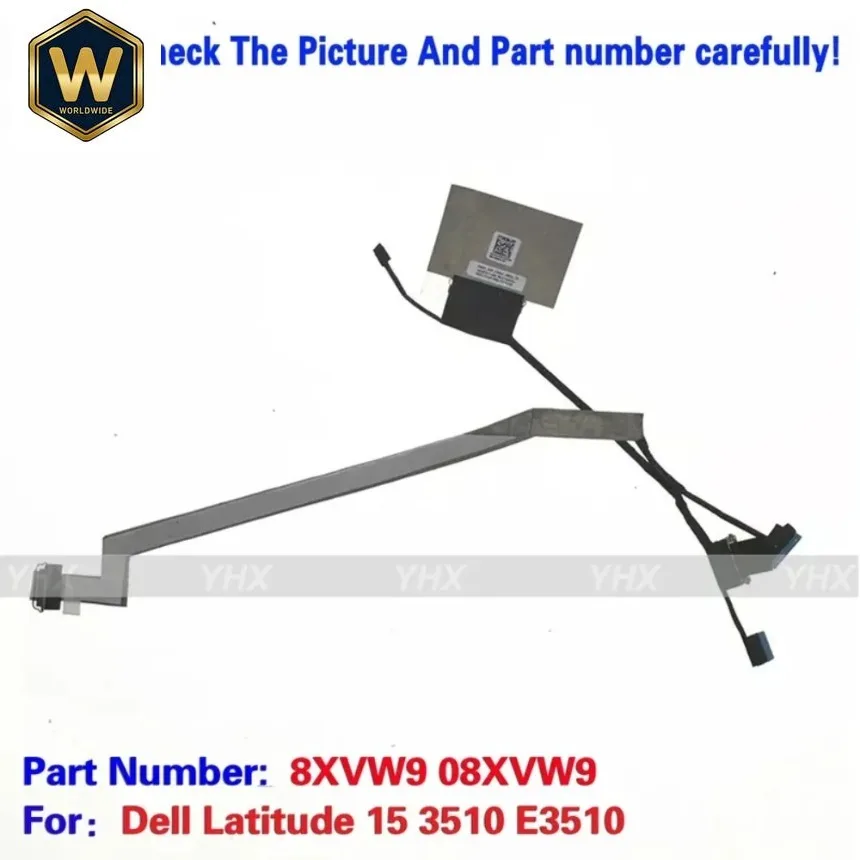 

SX For Dell Latitude 5440 5450 M3480 M3490 LCD EDP Cable DC02C011J00 0XXC8H