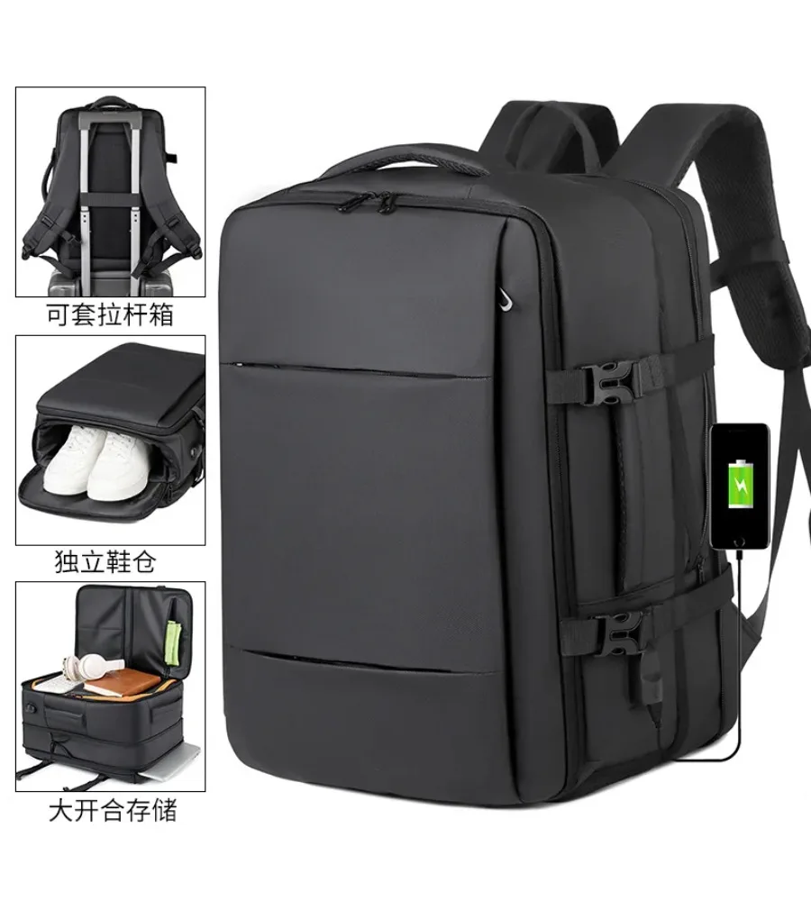 Minimalist Water-Resistant Backpack Lightweight For Women Daily Use And College Students