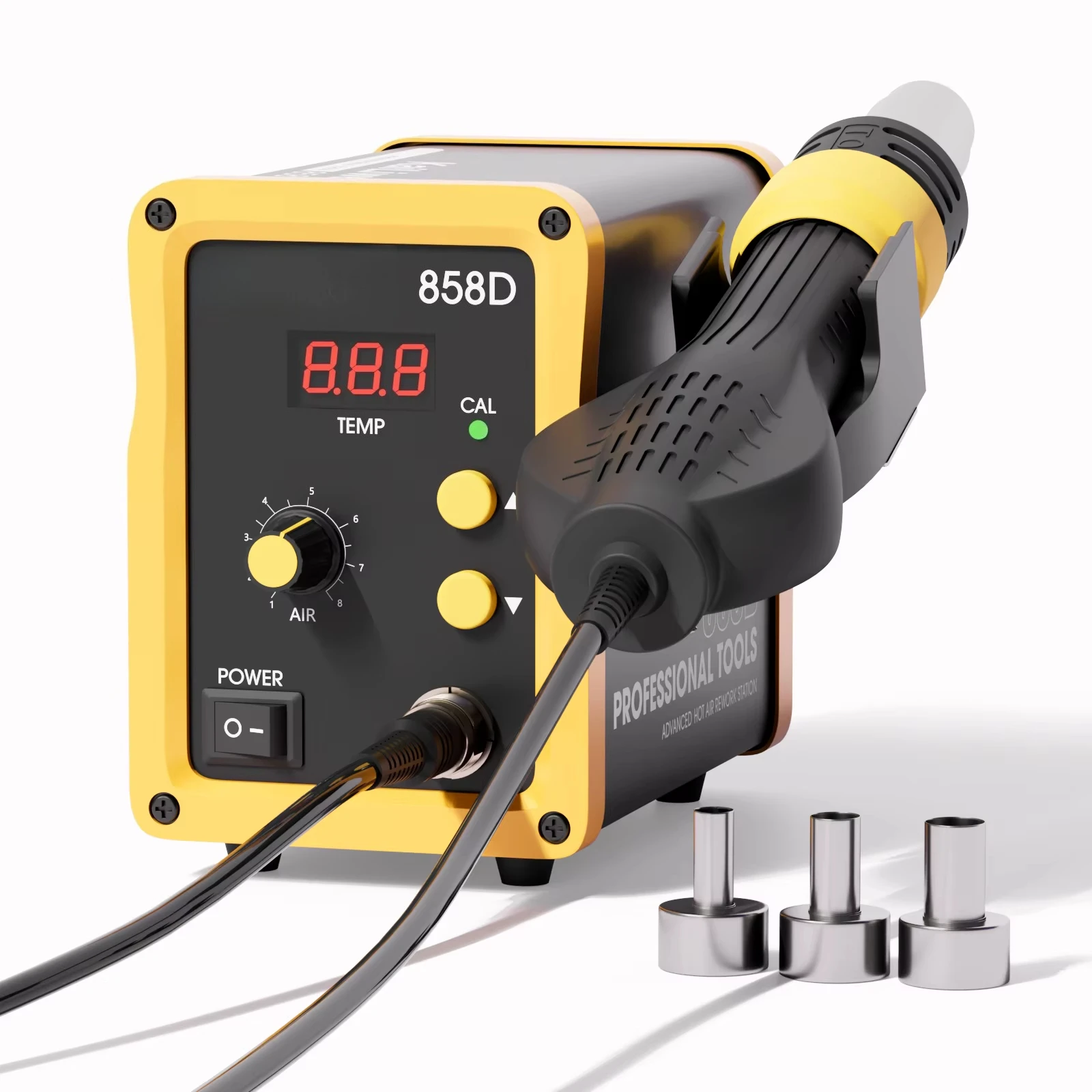 Kailiwei Hot Air Gun 858D 700W BGA Rework Solder Station Soldering Heat Air Gun Station 220V / 110V for SMD SMT Welding Repair