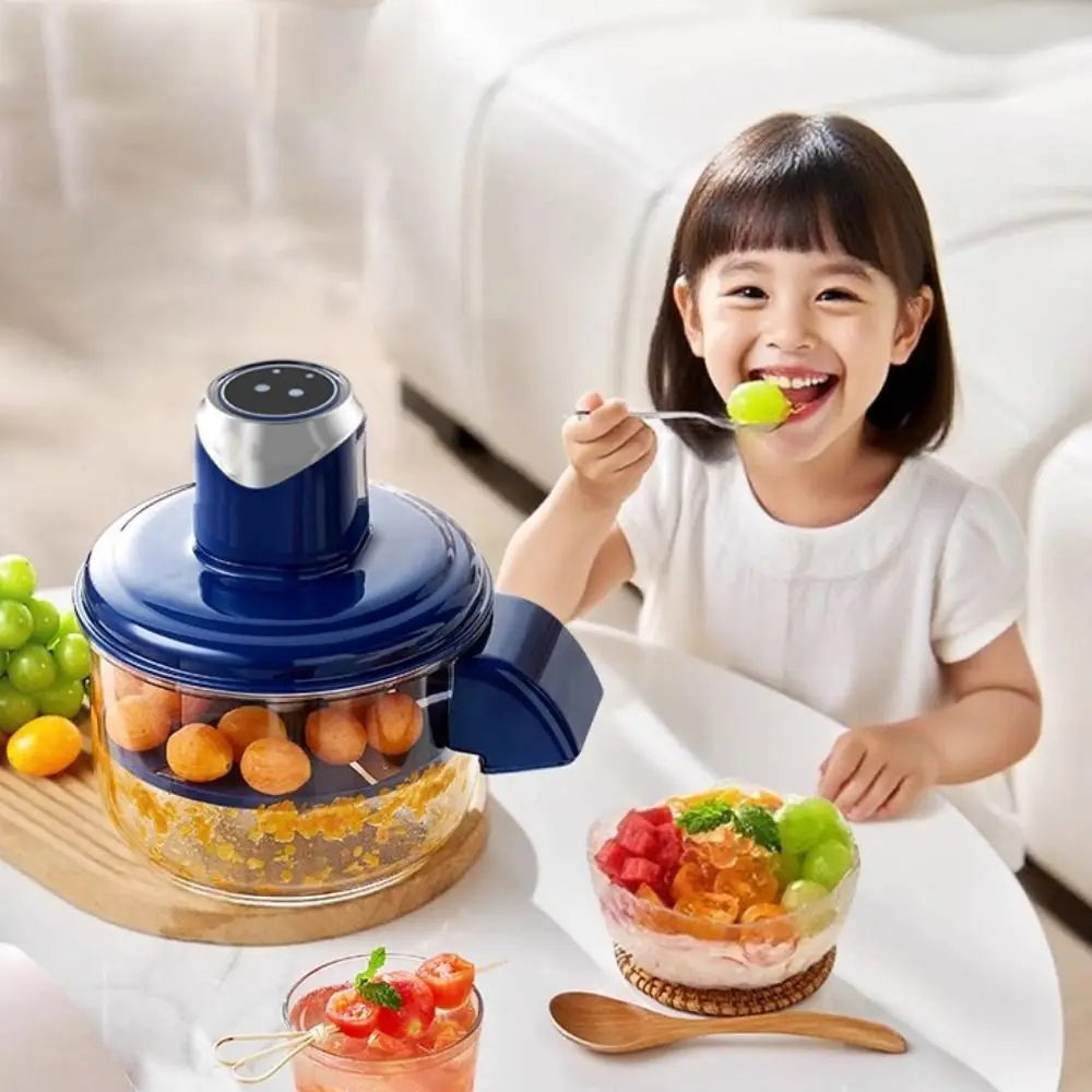 Portable Rechargeable Electric Grape Peeler Efficient Time-Saving Fruit Skin Remover Automatic Garlic Peeler Machine Restaurant - Image 3