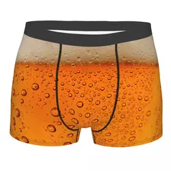 Custom Beer Realistic Bubbles Foam Boxers Shorts Mens Drinking Lover Briefs Underwear Novelty Underpants