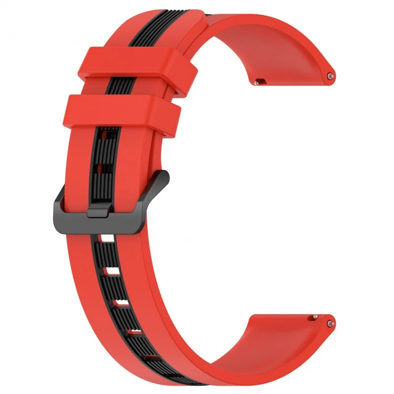 Soft Silicone Smart Watchband Double color Sport For Huawei GT3 SE breathable Replacement wristband 20/22MM