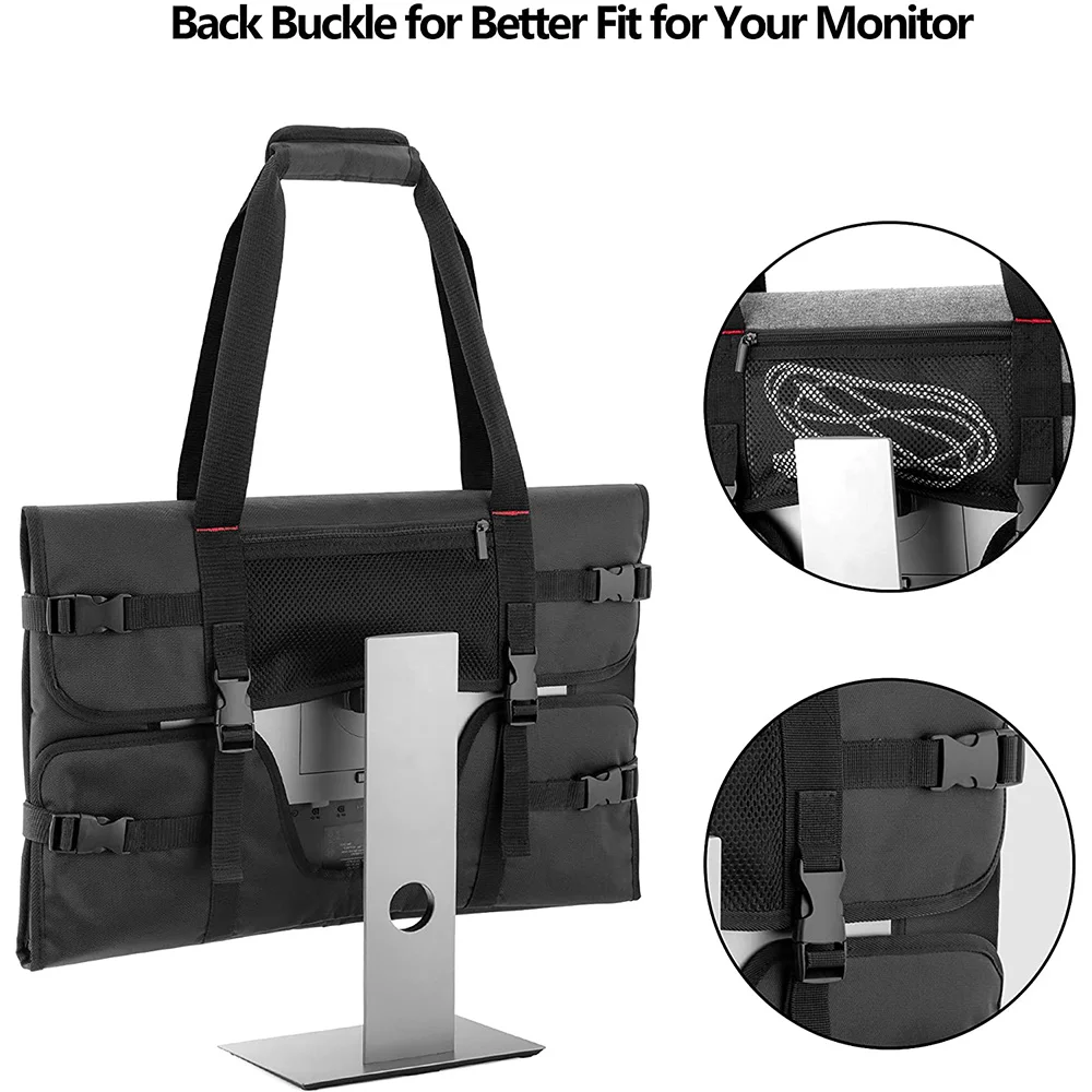 

Ingenious-Carrying Bag For 24 Inch LCD Screens And Monitors,Protective Monitor Travel Case For 24 Inch Monitor