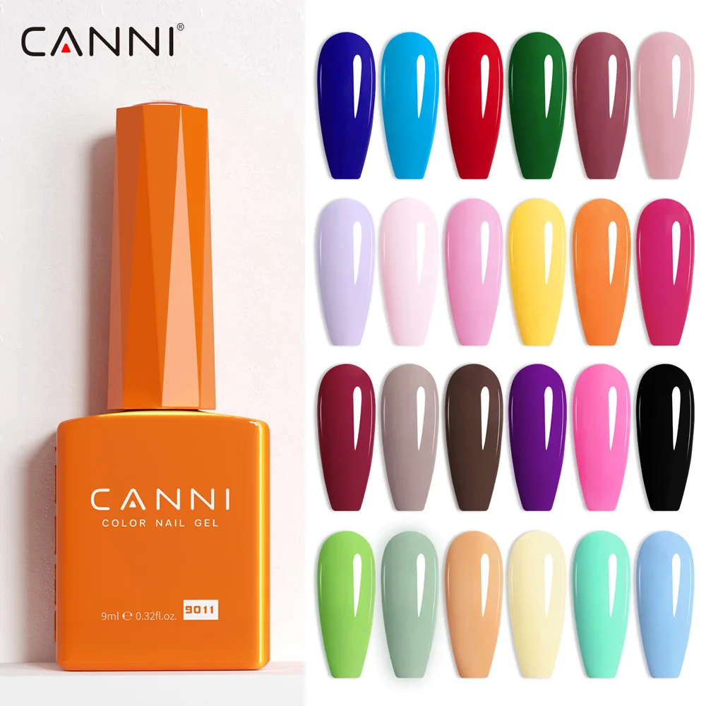 CANNI Fall Color Collection Gel Nagellak HEMA GRATIS 9 ml Losweken UV LED Semi Permanente Lange Slijtage Diamond Top nagel Gel Vernis