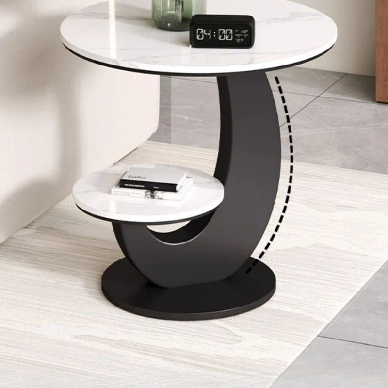 ソファサイドテーブル ライトラグジュアリー リビングルーム 寝室 モダン シンプル 小型コーヒーテーブル 家庭用 サイドテーブル リビングルーム家具