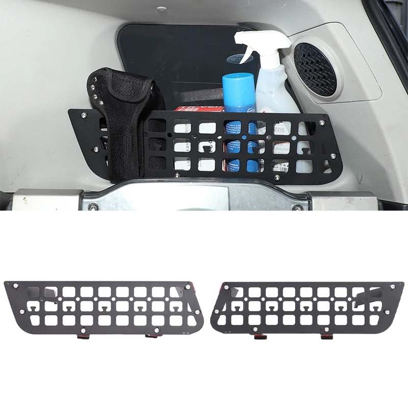 

Car Trunk Side Window Sill Fence Storage Box Organizer Rack Bracket for Toyota FJ Cruiser 2007-2021 Auto Accessories