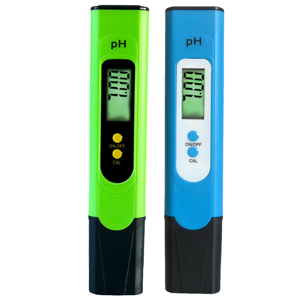 1pc Ph Digital Ph Meter Pen Schermo LED ad alta precisione per acquario Piscina Lab Sonda in plastica metallica Durevole e sicuro