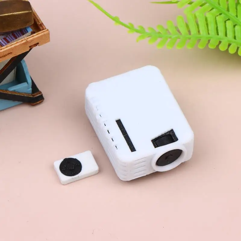 1Set 1/12 Dollhouse Miniature Drone Model Remote Controller Scene Decor Photography Prop