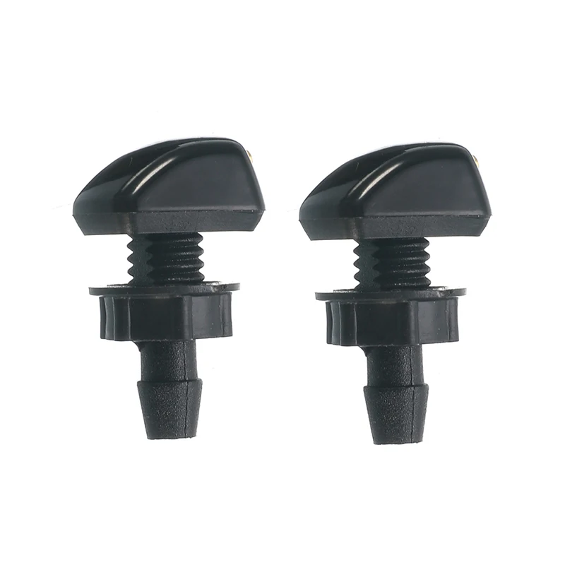 2Pcs/Set Car Universal Washer Nozzles For Toyota For Mazda For BMW For Fox Wiper Spray Nozzle High-quality Replacement Parts