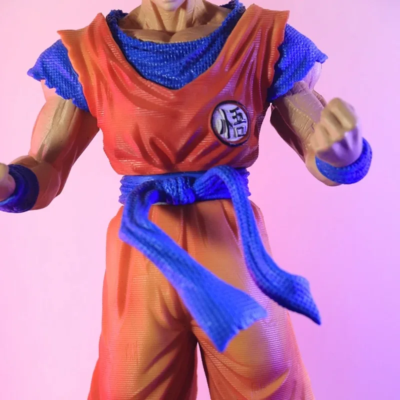 Bandai Son Goku Vs Frieza Super Saiyan Figure Anime Dragon Ball DBZ Action Toys Doll Model Gifts Collectible Figurines 18 Cm