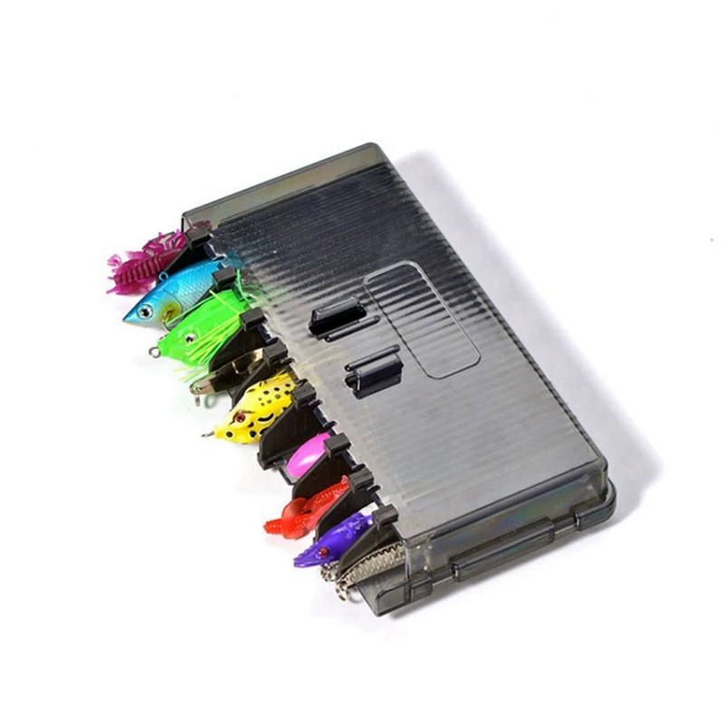 1Pcs Fishing Bait Holder Luya Fishing Box Special Bait Box Accessory Vertical Inserted Plastic Lure Case