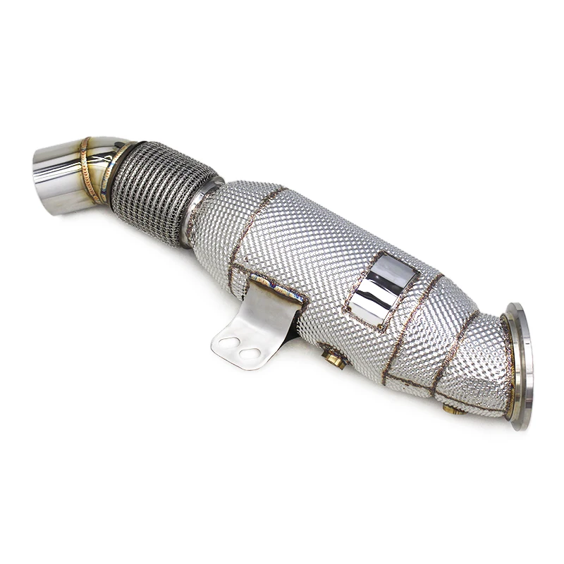 

OBM Stainless Steel Exhaust Downpipe For BMW 540/540i 3.0T B58 2018-2024 Free Flow Pipe Exhaust System