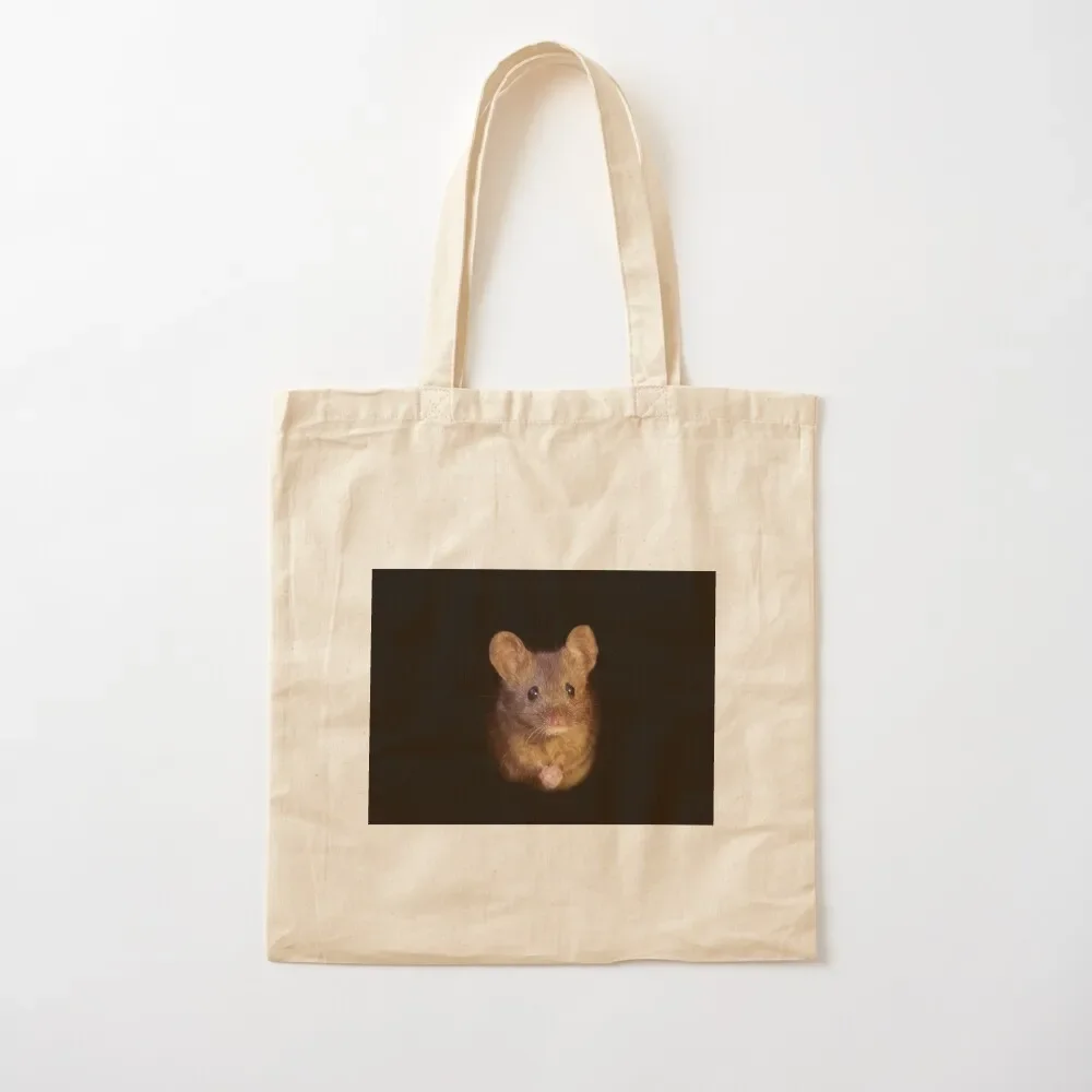 

Mouse with cold hands Tote Bag custom fabric bag reusable grocery bags cute tote bag hand