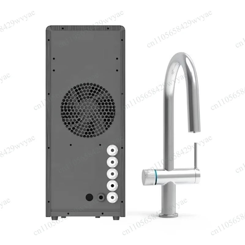 Domestic Soda Sparkling Water Machine, Hot and Cold Drinking Water Purifier with Kitchen Faucet