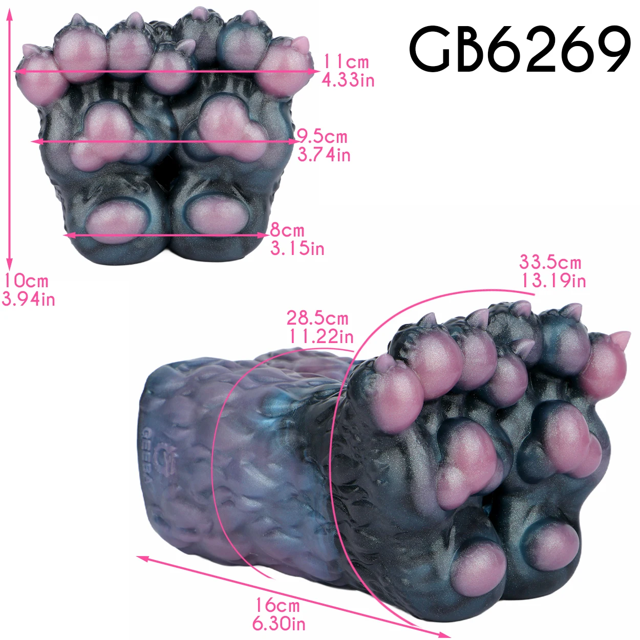 GEEBA пять различных типов мужских мастурбаторов с когтями животных, силиконовый мягкий карманный киска Onahole Stroker для мужчин18+, секс-игрушки