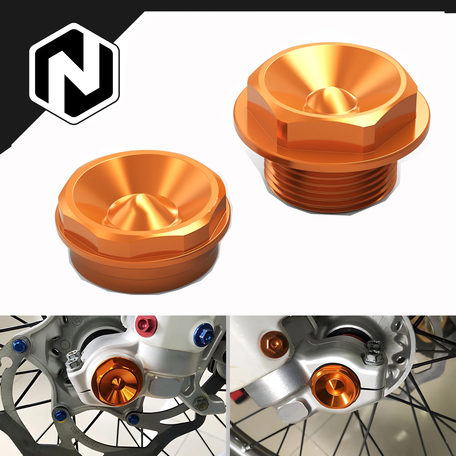 

Front Axle Nut Wheel Lock Nut Bolt For KTM EXC 300 450 SX 125 SXF 250 EXCF 350 150 200 XCW XCFW 2003-2014 For Husqvarna Husaberg
