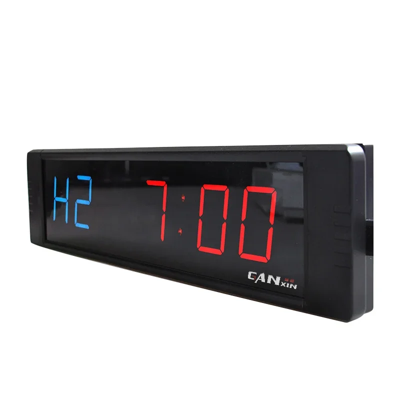 

Ganxin 2024 mini clock digital timer gym count down magnet with remote Gym Timer Interval Sport for fitness clock