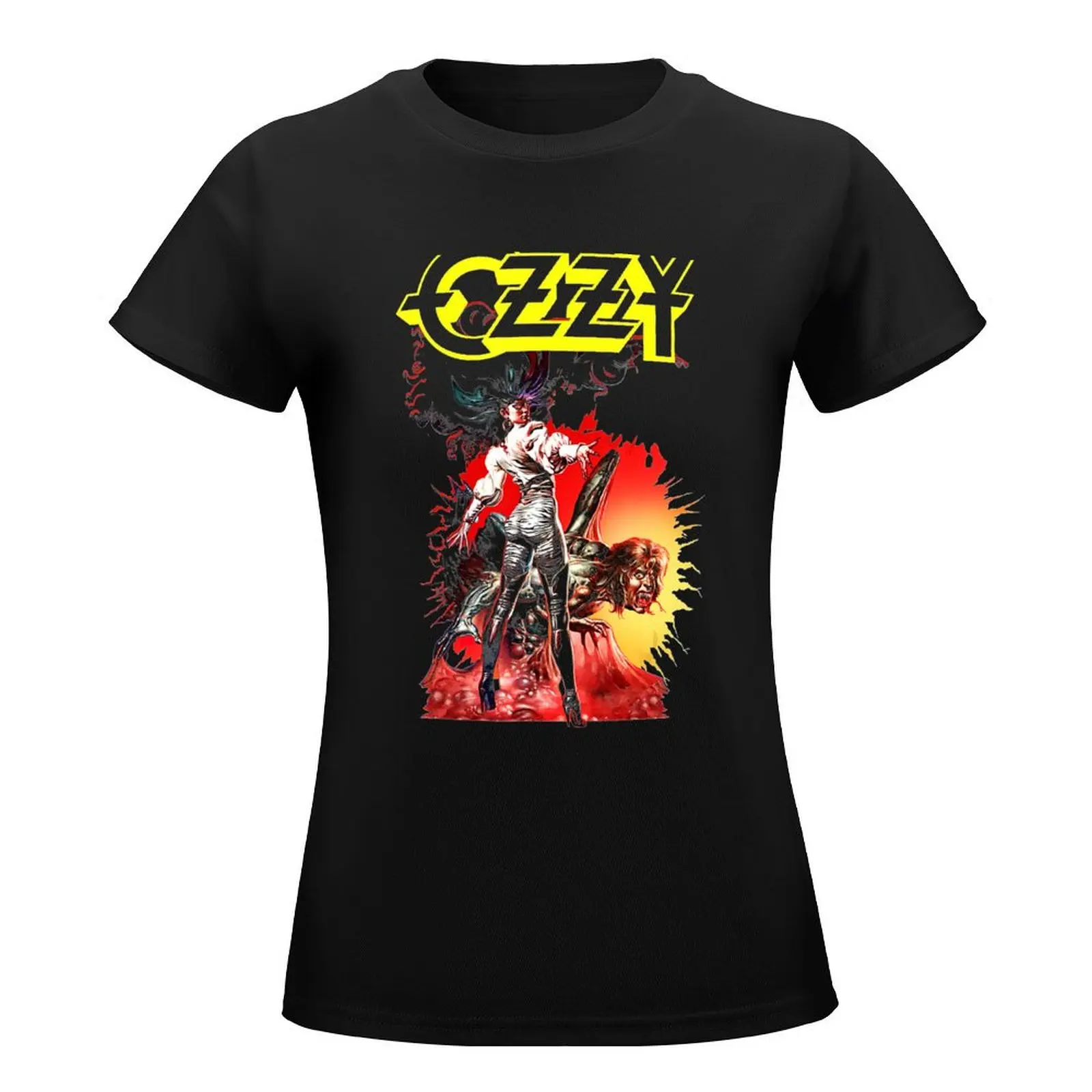 Ozzy Osbourne - Blizzard Album Cover T-Shirt hippie clothes lady clothes Women clothes