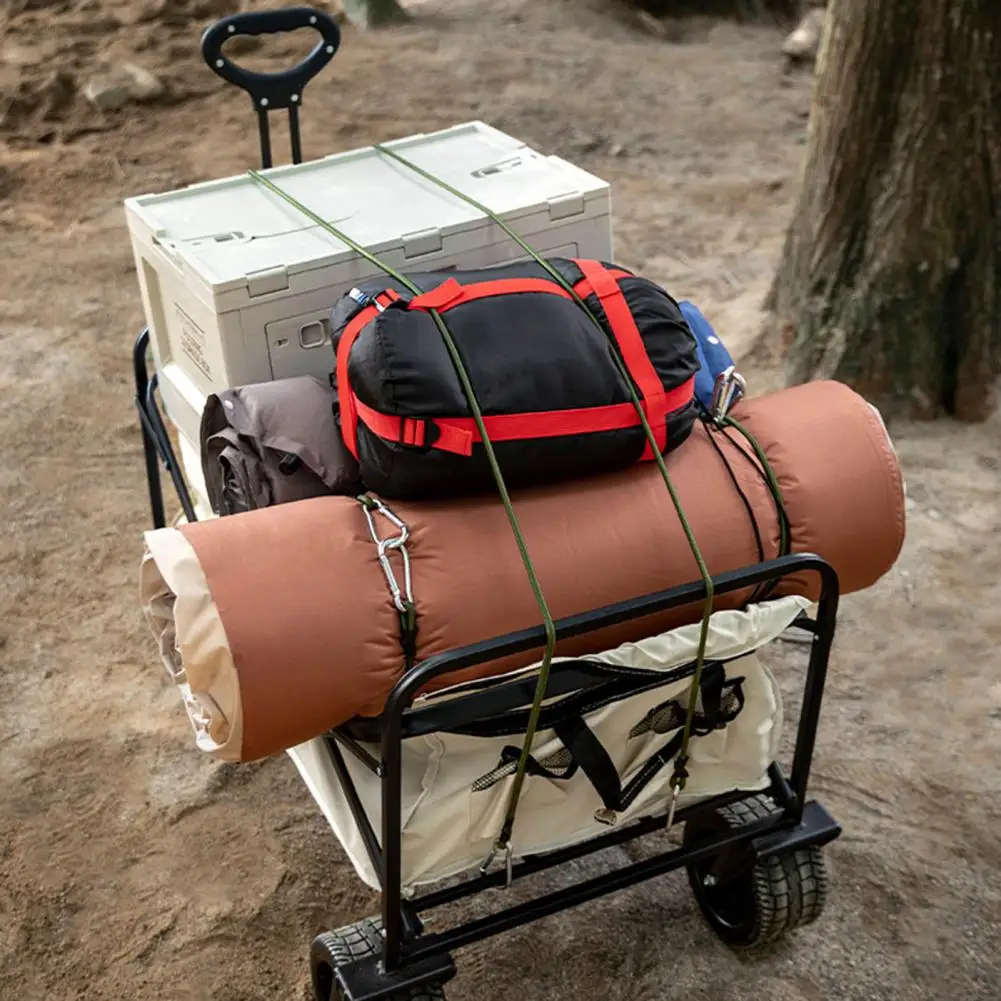 Kayak Bungee Cord Heavy Duty Bungee Cord Set with Carabiner Hooks for Outdoor Camping Rv Kayak Elastic Tie Downs for Luggage