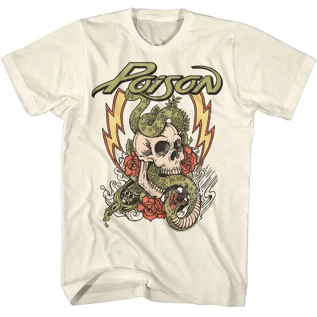 

Poison Fade Color Skull T-Shirt