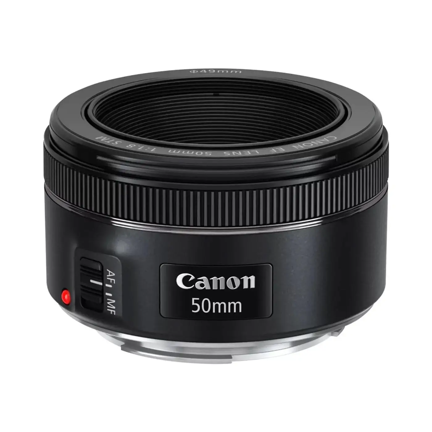 Canon EF 50mm f/1.8 STM Lens, Black, Compatible with Canon EOS DSLR Cameras