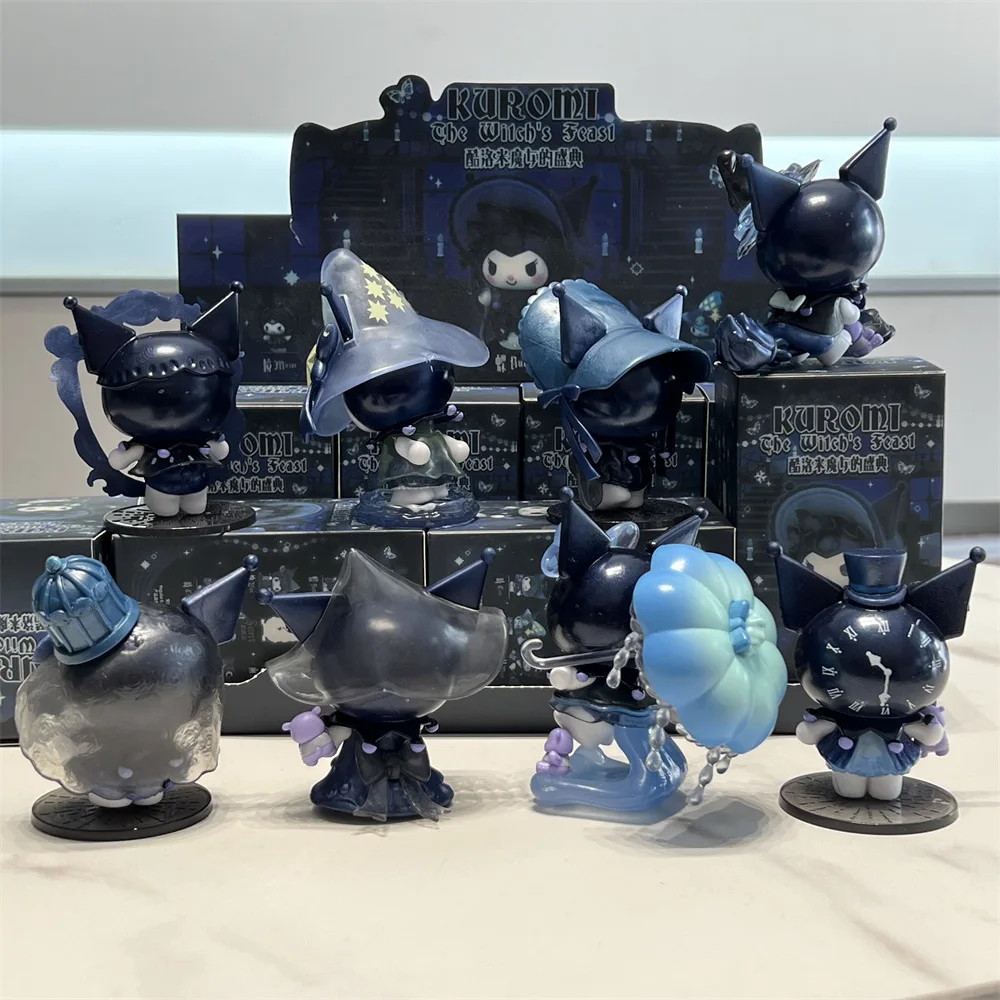 Kuromi Blind Box Lupo mannaro Kill Series Action Figure Bambole Figure anime Borsa a sorpresa Modello carino Collezione di fan Giocattolo