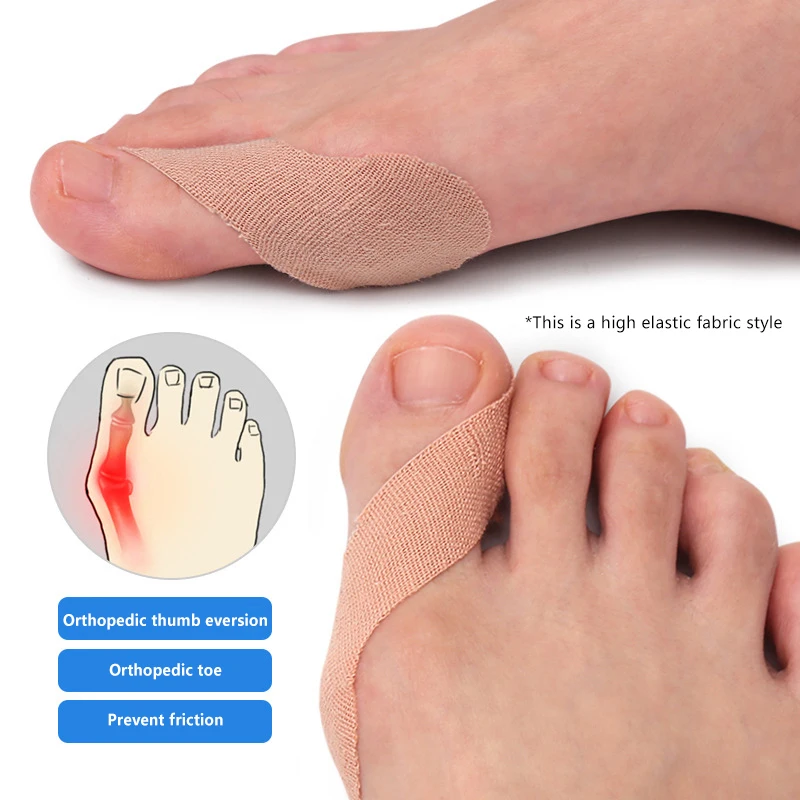 10PCS Hallux Valgus Bunion Separator Patches Pediküre Werkzeug Anti Reiben Zehen Patch Hallux Valgus Bunion Bunion Teller Patches