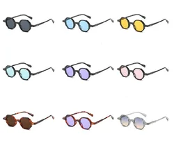 Classic Vintage Sunglasses Woman Male Round Cat Eye Sunglasses Female Retro Style Leopard Small Frame Eyewear
