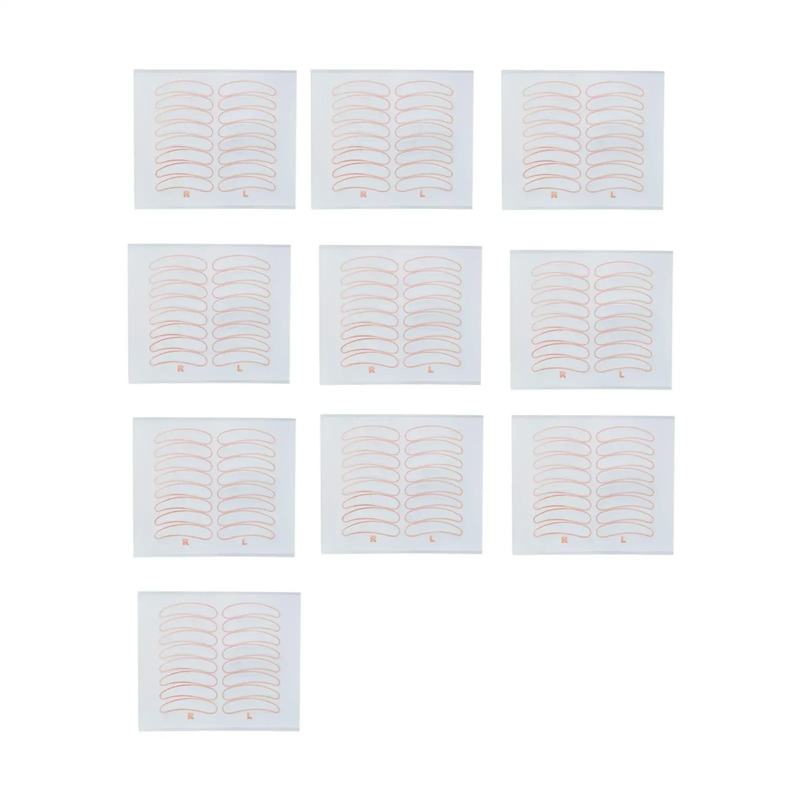 10x Double Eyelid Tape Stickers,Eyelid Lifter Strips,Invisible,Self Sweatproof Double Sided Eye Lift Strips Eye Lift