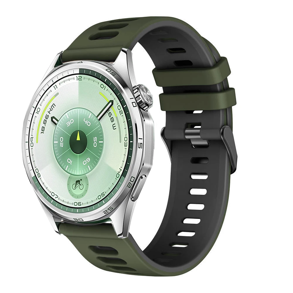 화웨이 워치 GT6, GT5, GT4 46mm용 22mm 20mm 실리콘 스트랩, 스포츠 손목밴드, 화웨이 워치 GT6 Pro/5 4 3 Pro용 소프트 밴드