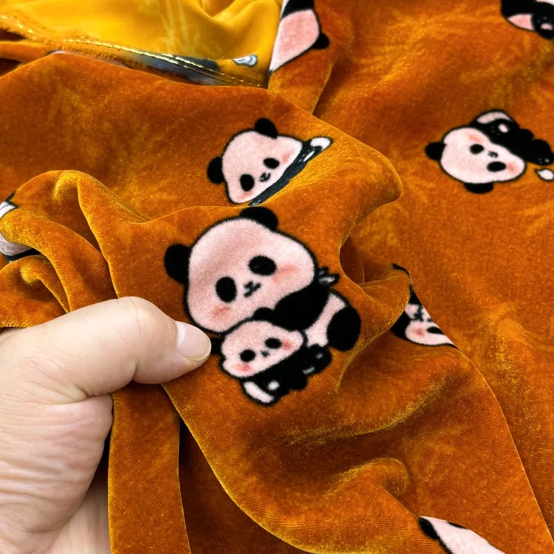 高品質の新しいシルクベルベットジャカード桑生地メーターによる衣料用デジタルプリントドレスチャイナブラウスイブニングドレス