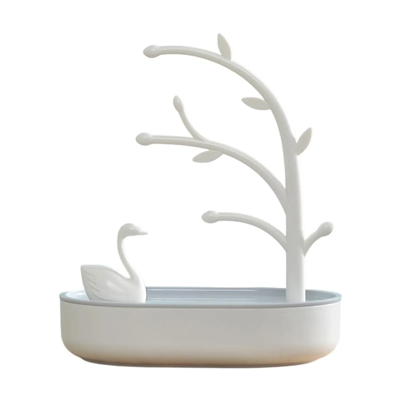 白鳥の湖 ジュエリーボックス 女性用 ジュエリーホルダー ネックレスホルダー ネックレス イヤリング オーガナイザー チャーム用ケース 旅行 記念日