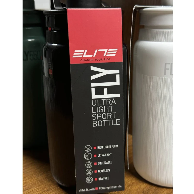 Elite Cycling Water Bottle 550ml Road MTB Bike Sports Kettle